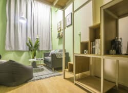 独栋·大象公寓 春晖路店 莱山寒假短租*无中介费*押一付一*烟大山商*loft小复式*观海大厦悦海大厦 1室1厅_泊寓租房