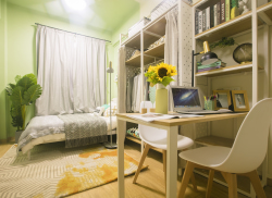 独栋·大象公寓 春晖路店 大学寒假特价短租*供暖一居*押1付1*政务中心万象汇佳世客*迎春大街山商烟大*悦海大厦观海大厦 1室1厅_泊寓租房