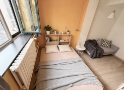 独栋·大象公寓 春晖路店 莱山直租*山商西校烟大小吃街*一居室*押一付一*长短租*南北向榻榻米 1室1厅_泊寓租房