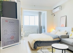 独栋·漫柏公寓 漫柏未来人才社区 新春特惠特惠可短租 整租落地窗单间 无中介 押一付一 开间_国展青年公寓租房