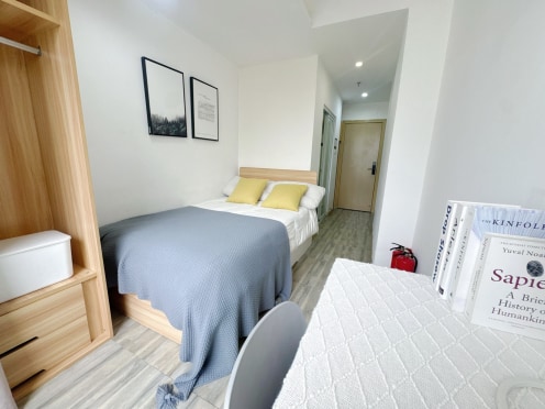 独栋·松得寓 黄村店 【地铁·黄村站】带厨房整租套间/0中介/押一/园区内/安静舒适/停车便利 开间