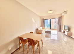 独栋·华庭公寓 峰景湾店 国企直租 可短租 无中介费 押一付一 拎包入住 电梯房 大型地下停车场 民用水电 3室2厅_华发峰景湾租房