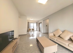 独栋·华庭公寓 峰景湾店 大户型  双卫 双阳台 赠送免费网络 拎包入住 押一付一 可养宠物 无中介费 4室2厅_华发峰景湾租房