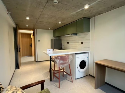 独栋·喜住心愿公寓 华友路1号楼 外窗独立厨卫整租/自由空间/宠物友好/潮人聚居地 1室1厅