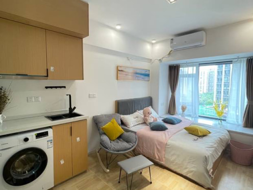 合租·长冶南阳御龙府二期 2居室 南/北卧