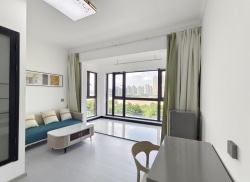 独栋·卓信公寓 百信御江帝景6期 可押一付一包物业全配民用水电 1室1厅_百信御江帝景6期租房