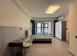 独栋·卓信公寓 万科城市之光二期 包物业 精装一室大阳台 采光超级好 1室1厅_万科城市之光二期租房