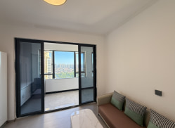 独栋·卓信公寓 力高郡逸府 精装一室一厅 包物业 超大落地阳台 1室1厅_力高君逸府租房