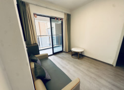 独栋·卓信公寓 百信御江帝景6期 精装修 南北通透 押一付一 可短租 1室1厅_百信御江帝景6期租房