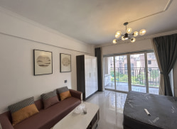 独栋·卓信公寓 浦西花园 超大阳台 包物业 押一付一 1室1厅_浦西花园租房