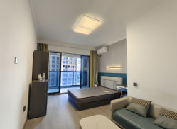 独栋·卓信公寓 百信御江帝景6期 湖景房 包物业 民用水电 1室1厅_百信御江帝景6期租房