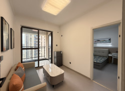 独栋·卓信公寓 力高郡逸府 包物业 民用水电 一室一厅 1室1厅_力高君逸府租房