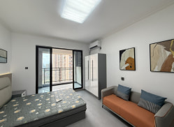 独栋·卓信公寓 力高郡逸府 民用水电费 包物业 超大开间 1室1厅_力高君逸府租房