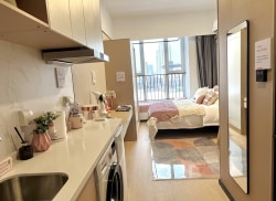 独栋·龙湖冠寓 济南天辰路店 【限时】首月减500同享666金额补贴/民电民暖/月付/包网包维修/免费健身 开间_龙湖上城租房