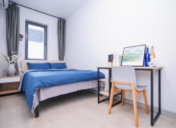 独栋·龙湖冠寓 济南历山北路店 【特价8折 短租特惠】额外叠加毕业季限时优惠！独立卫浴先到先得！ 开间_小清河北路188号租房