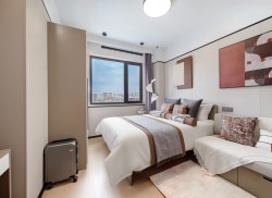 独栋·龙湖冠寓 龙湖冠寓济南量子谷店 【开业特惠价格！】量子谷精装公寓/月付可短租/近山姆近万达 开间_龙湖上城二期租房