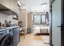 独栋·龙湖冠寓 龙湖冠寓济南量子谷店 量子谷店全新开业/历下山姆附近/临近万达/月付/家电齐全 开间_龙湖上城二期租房