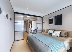 独栋·龙湖冠寓 济南天辰路店 【3.29限时签约特价福利】长租立省1300元/近万达/拎包入住/押一付一/独栋/免费健身房自习室 1室1厅_龙湖上城租房