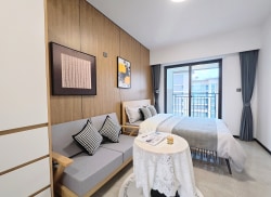 独栋·厦门思寓 温厝晖苑店 温馨大单间B 1室1厅_温厝晖苑租房