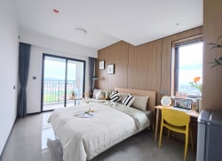 独栋·厦门思寓 温厝晖苑店 温馨大单间C 1室1厅_温厝晖苑租房