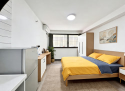 独栋·松宿公寓 软件园店 温馨阳光单间 免物业网费！房东直租 免中介费 开间_洪莲西二路租房