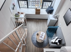 独栋·龙湖冠寓 成都天府四街店 【复工优惠】品质整租精装LOFT天府五街地铁口！支持月付可短租 出差实习首选 1室1厅_吉泰锦江大厦租房