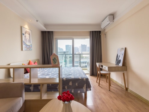 独栋·龙湖冠寓 成都赞城店 【双十一特惠】长租折扣！精装阳台房！可拎包入住！近君信大厦 开间