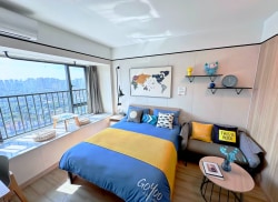 独栋·龙湖冠寓 成都滨江天街店 三月特惠惠【在成都住进冠寓神仙体验！滨江天街店实拍，长租特惠】可月付 0中介定房即享惊喜折扣 可短租 开间_龙湖滨江天街租房