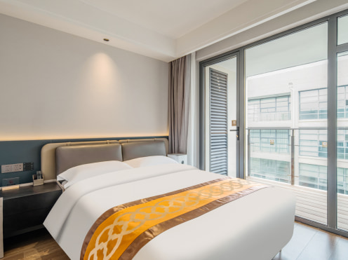 独栋·富瑞斯服务式公寓 高新区店 【留学过渡首选房】科技城精选好房.近星悦里.青山绿庭幼儿园.星悦里.源点.24h服务式公寓 开间