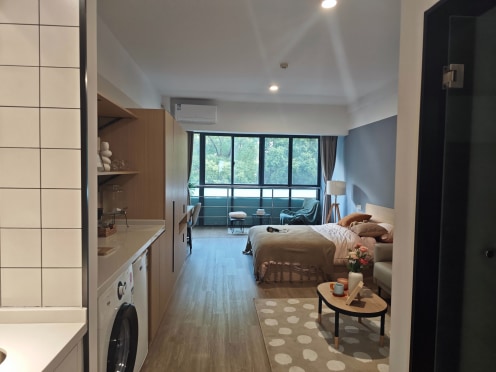 独栋·泊寓 阳山店 全景大窗 - 拎包即住 - 租金实惠！！！ 开间