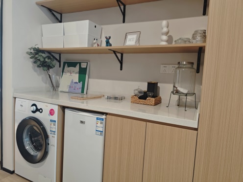 独栋·泊寓 阳山店 朝南采光佳 - 独立卫浴 - 民水民电！ 开间