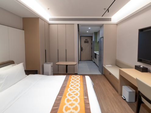 独栋·富瑞斯服务式公寓 高新区店 【毕业季·不焦虑】找工作过渡期.工作城市不确定·1年29城随时换 开间