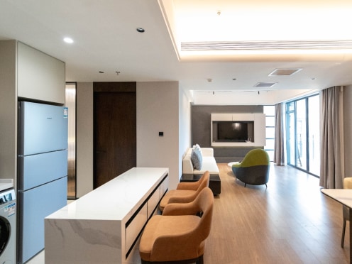 独栋·富瑞斯服务式公寓 高新区店 【一室一厅·会客首选】拎包入住.精装修.品牌家电.智能家居 1室1厅