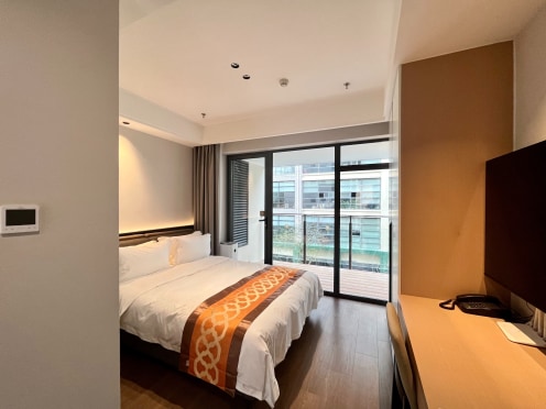 独栋·富瑞斯服务式公寓 高新区店 【出差首选.便捷入住】阳光舒适落地窗.好风景.干净整洁.服务式公寓.科技城附近优选好房 开间