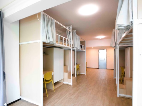 独栋·泊寓 阳山二期店 【企业首选】-  环保省心，公共区+便利店，洗衣机空调! 开间