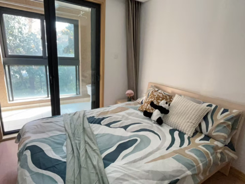 独栋·泊寓 菁英公寓店 【一室一厅 带阳台】厨房 南向 员工实习过渡首选 无中介 1室1厅