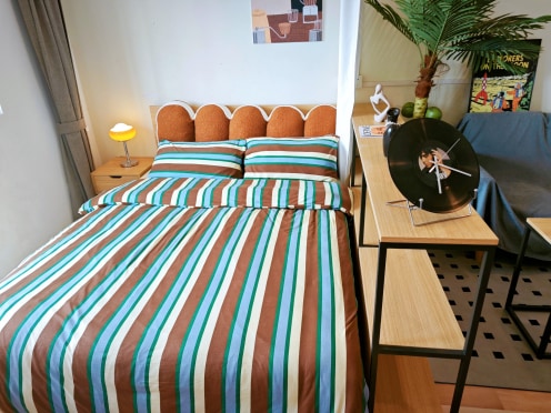 独栋·泊寓 苏州博览中心店 【夏日求职季专享】租期灵活可短租 押一付一 民水民电 开间