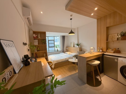 独栋·泊寓 石路社区店 【石路.广济南路地铁口旁】长租折扣力度大·精装修 开间