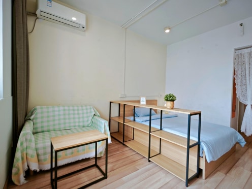 独栋·泊寓 葑亭大道店 整租一室近地铁 通勤方便 民水民电 押一付一 租期灵活 开间