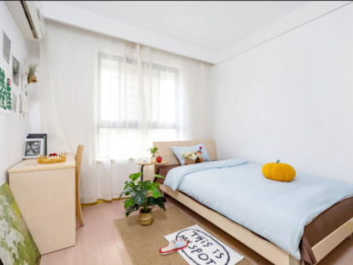 独栋·泊寓 菁英公寓店 【星悦里附近.两室一厅】商场有轨电车旁！两室一厅朝南房，双卧室朝南采光好 2室1厅