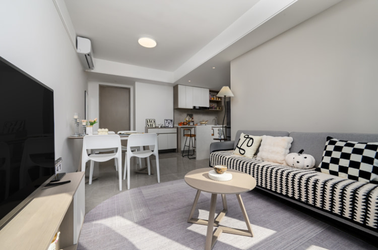 G60全新央企公寓，九亭地铁免费班车，人才补贴叠加折扣，双朝南温馨两室，宠物友好实体墙好停车