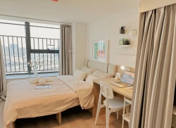 独栋·泊寓 紫金中心店 【限时秒杀  下楼即地铁】一年起租  近晓东村地铁口豪华舒适大两房无中介费 押一付一 2室1厅_艺城PGC紫金中心租房