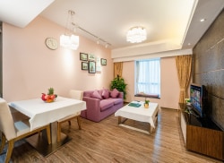 独栋·富瑞斯国际公寓 福田店 【暖春钜惠】方正一房一厅·带燃气·拎包入住 1室1厅_安栢丽晶租房