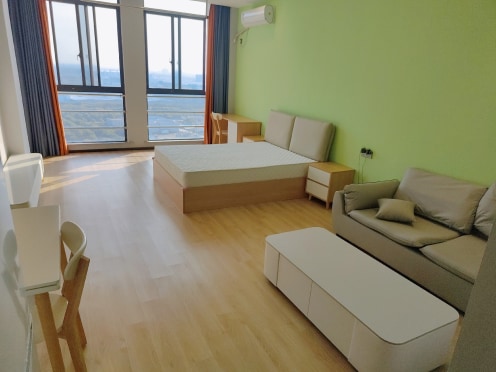 独栋·稻梦公寓 吴江店 日式风单人间超大面积、近地铁口、押一付一 1室1厅