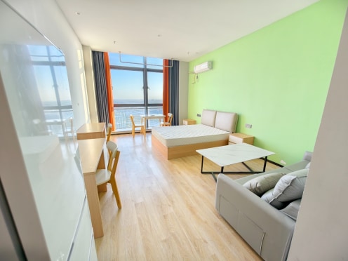 独栋·稻梦公寓 吴江店 大面积公寓+押一付一+独立厨卫+免服务费 1室1厅