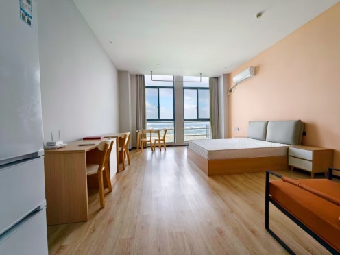 独栋·稻梦公寓 吴江店 -整层新房源-约60平精装公寓-地铁口-统一管理-无杂费13 1室1厅