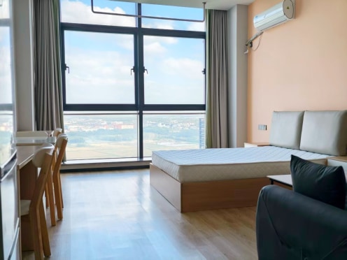 独栋·稻梦公寓 吴江店 -整层新房源-约60平精装公寓-地铁口-统一管理-无杂费18 1室1厅