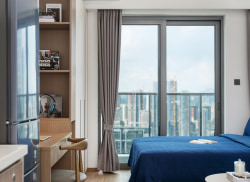 独栋·招商品牌公寓 前湾店 双地铁长租公寓·民水民电·精品单间开放 开间_一湾臻邸租房