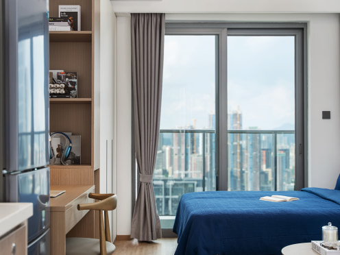 独栋·招商品牌公寓 前湾店 双地铁长租公寓·民水民电·精品单间开放 开间