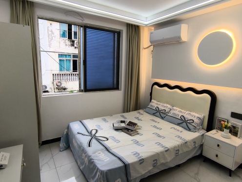 独栋·星祥公寓 塘湾新村店 不短租 石湖东路2-4号线 朝南一室一卫 押一付一 开间